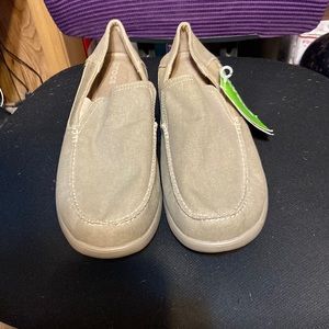 Brand new size 14 croc slip on shoes